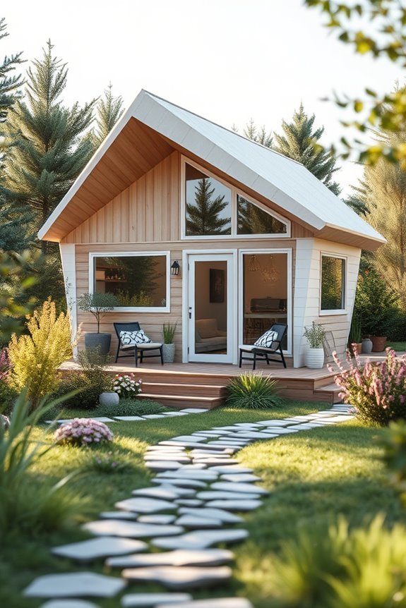 playful geometric home design