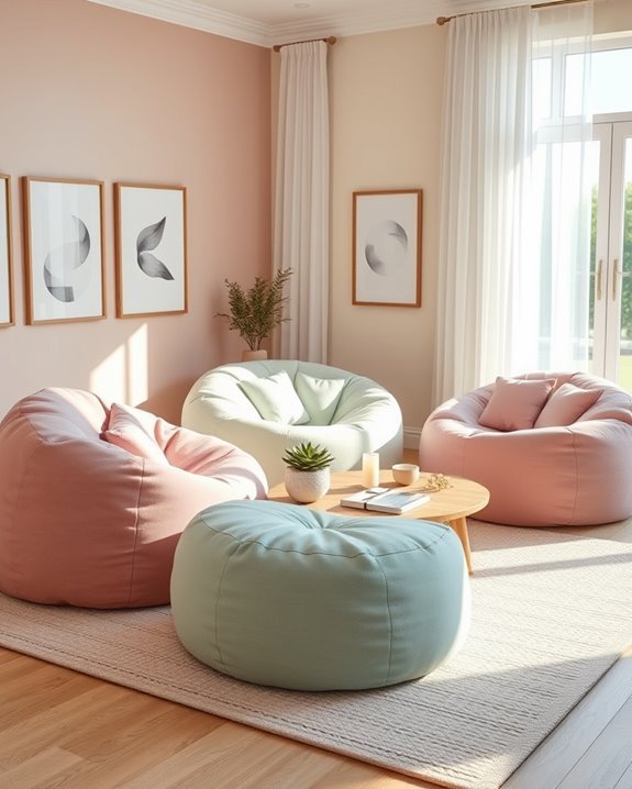 playful seating for gatherings