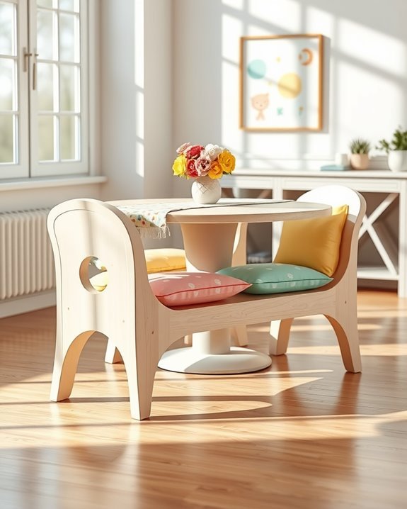 playful seating for kids