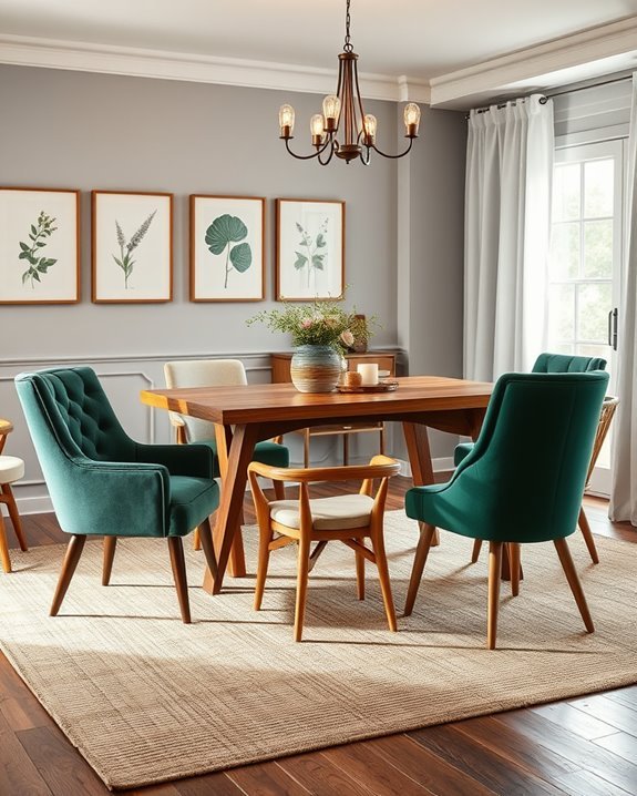 playful unique chair combinations