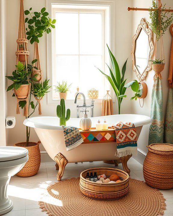 quirky accessories enhance bathrooms
