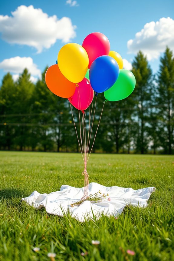 rainbow balloon adventure joy