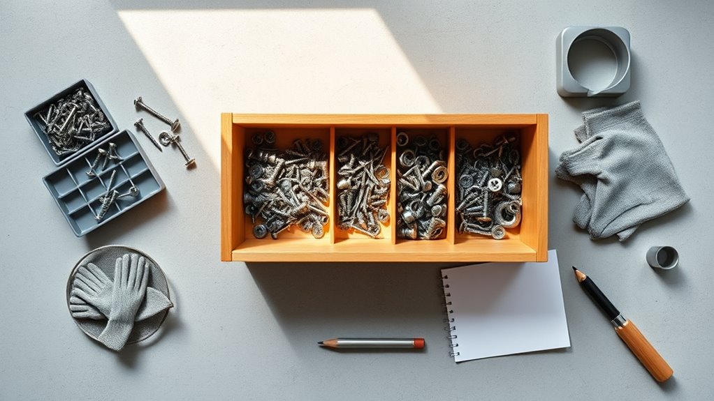 recycling nails and screws