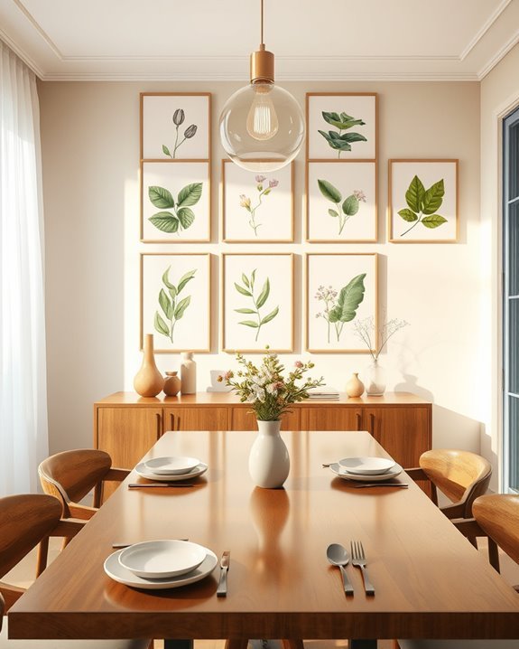 revitalizing botanical wall decor