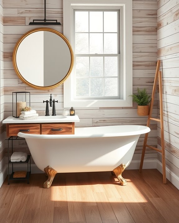 rustic bathroom retreat charm