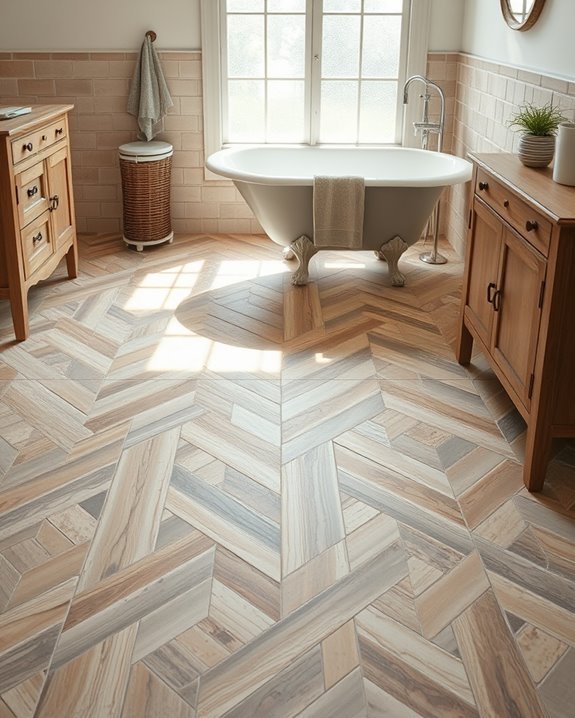rustic bathroom retreat design