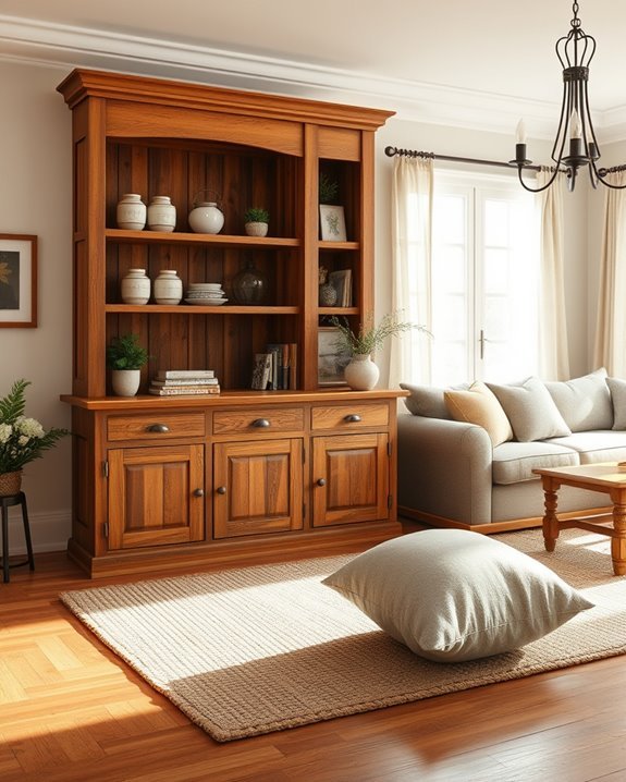 rustic charm and warmth