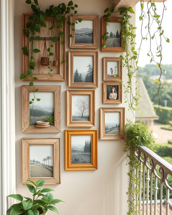 rustic charm for balconies