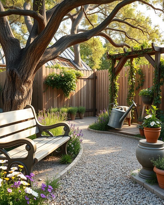 rustic charm for gardens