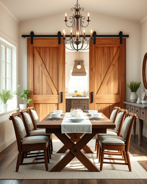 rustic charm space saving design
