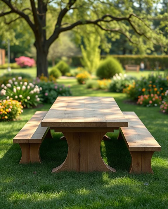 rustic outdoor dining experience