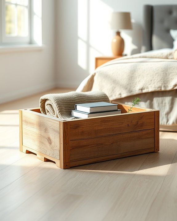rustic storage box charm