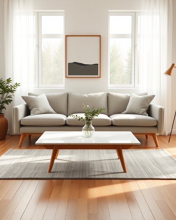 scandinavian minimalism for dining