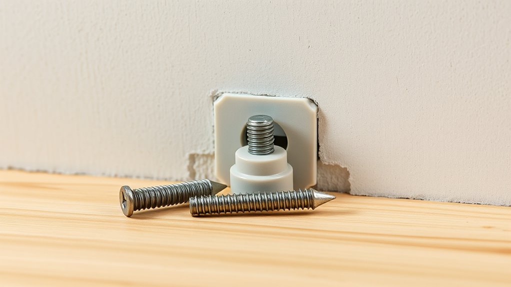 screw longer than anchor