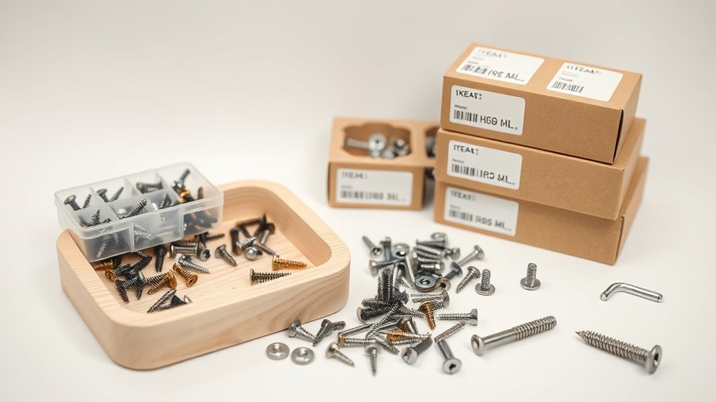 screws available at ikea