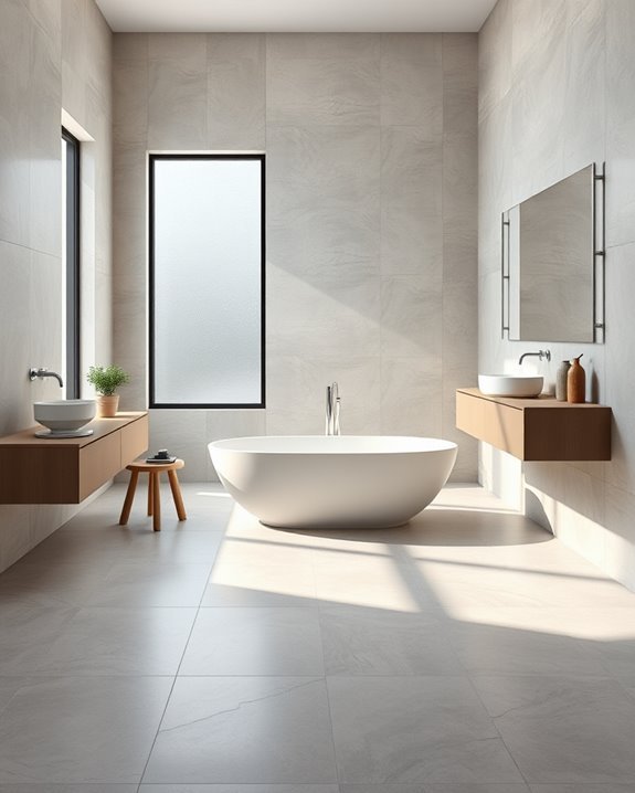 seamless stylish bathroom renovation