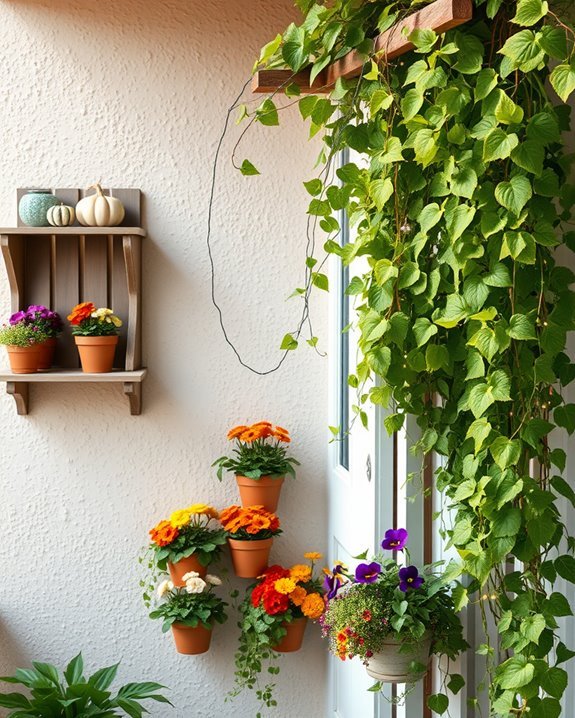 seasonal balcony decor refresh