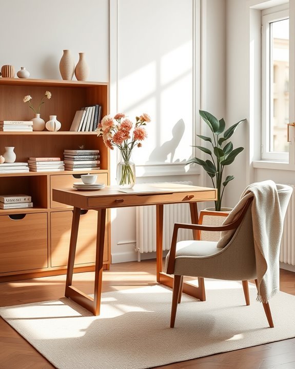seasonal workspace decor refresh