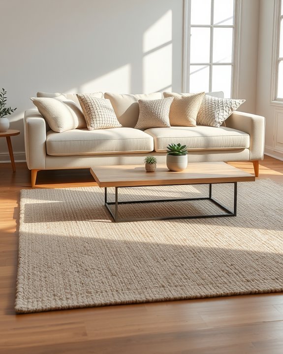 sensory textured rug experience
