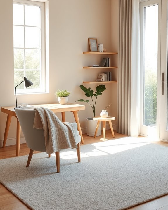 serene meditation corner creation
