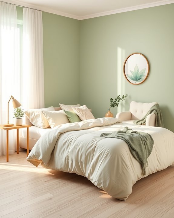 serene sanctuary with sage