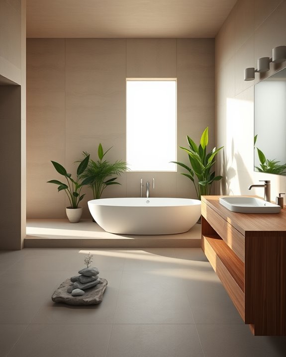 serene zen inspired sanctuary design