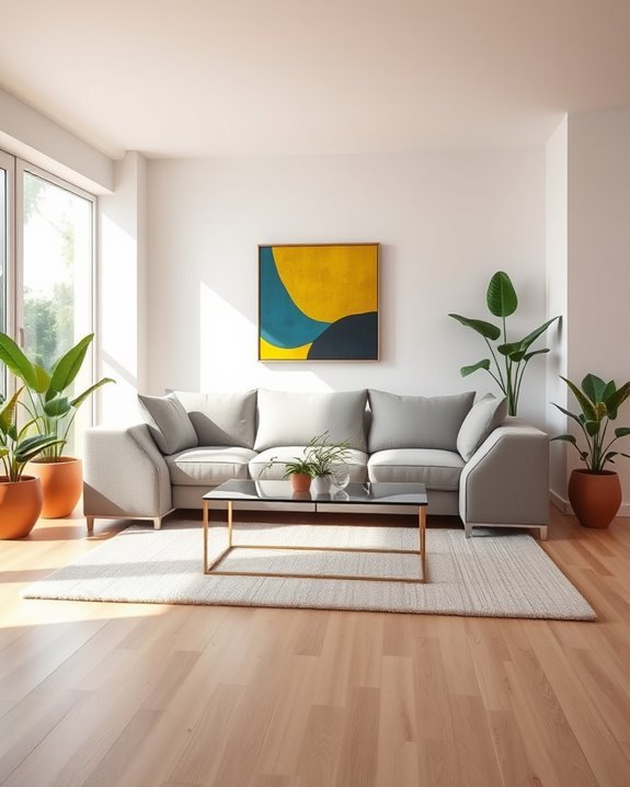 simplicity enhances peaceful spaces