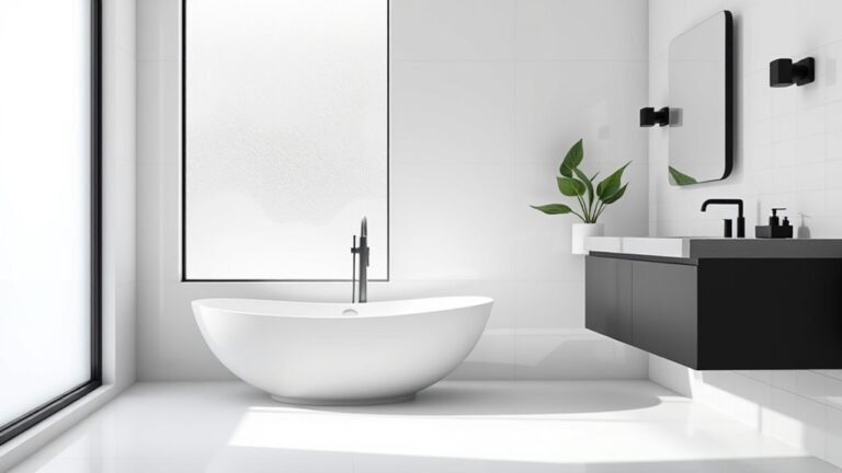 sleek modern bathroom designs