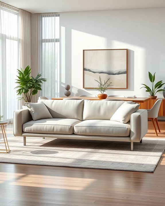 sleek modern versatile seating