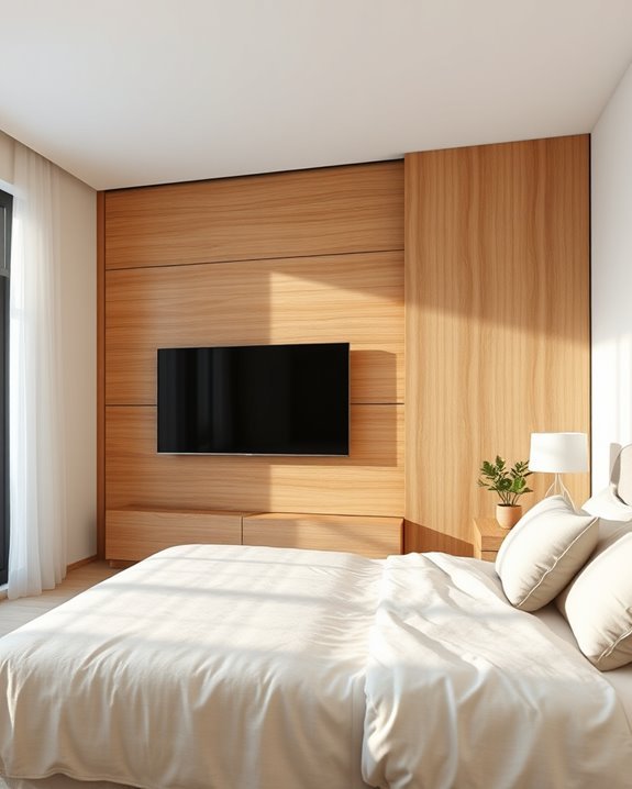 sleek sliding panel design
