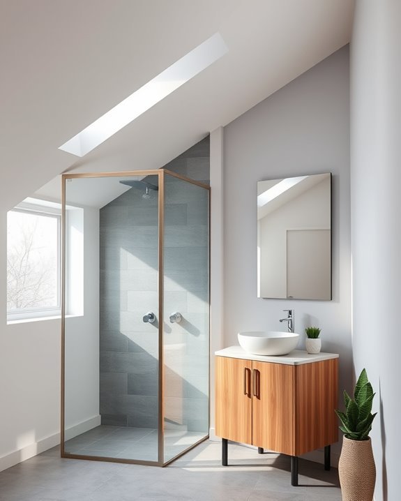 sliding partition for versatility