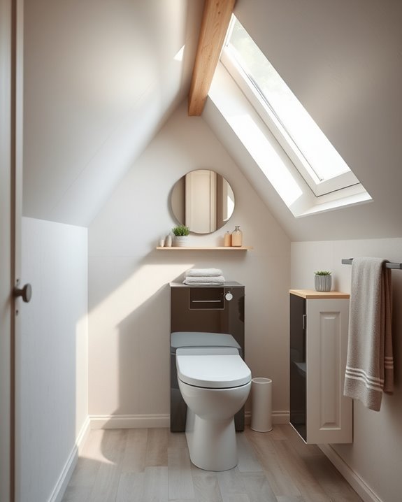 slimline toilets save space