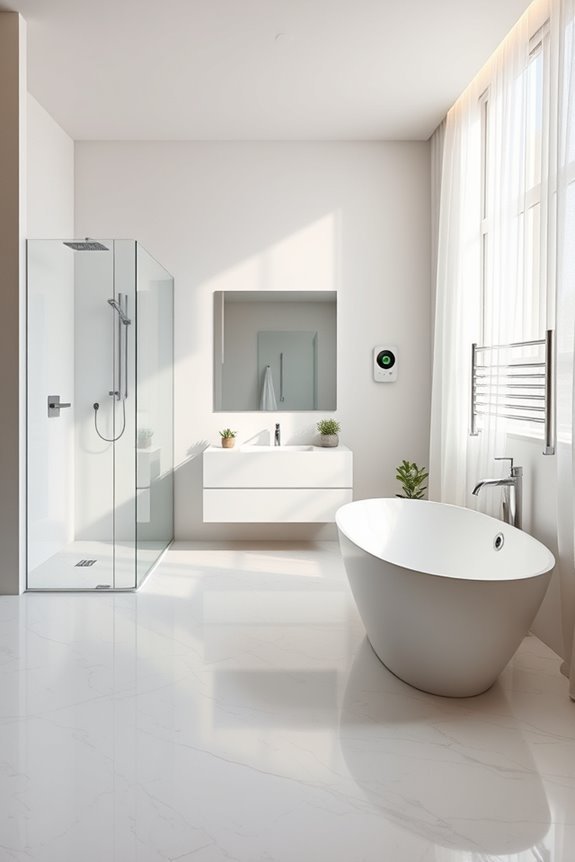 smart automated bathroom technology
