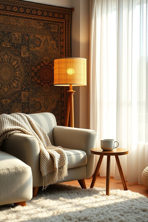 soft warm light diffusion