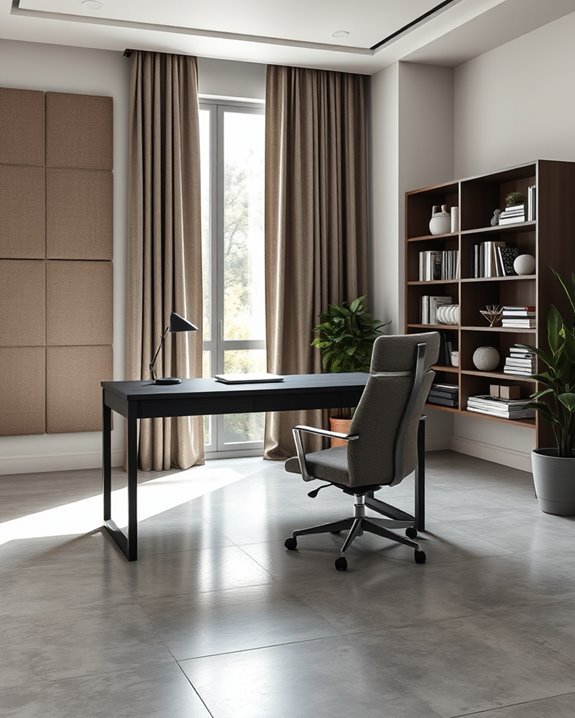 soundproofing for peaceful productivity