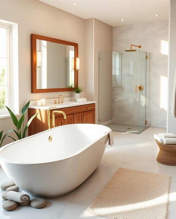 spa like bathroom retreat