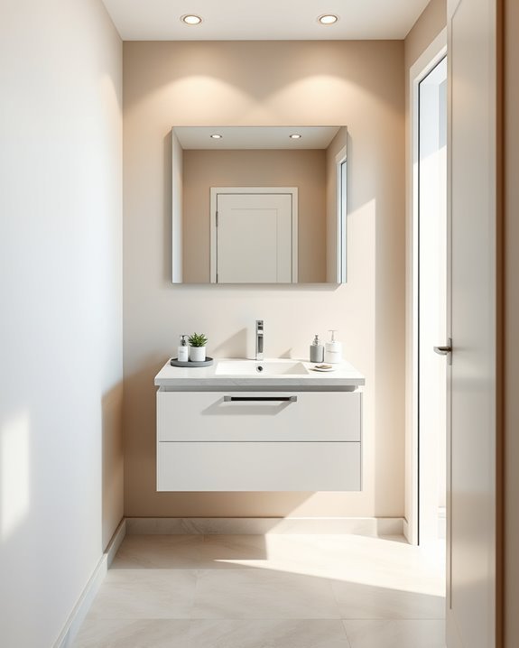 space saving bathroom solutions