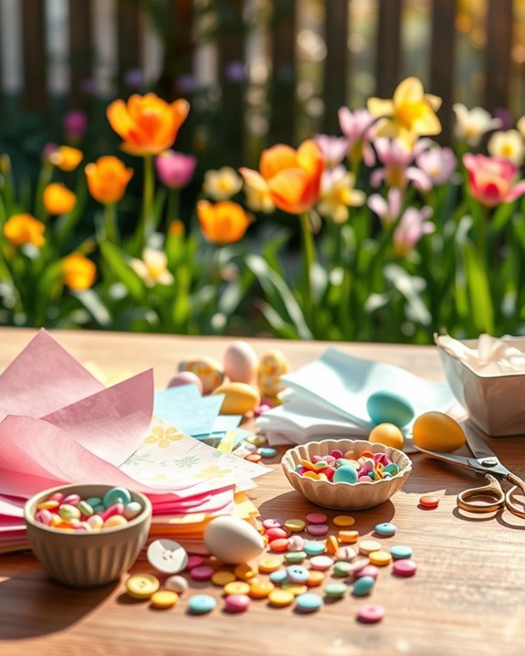 spring crafts for creativity