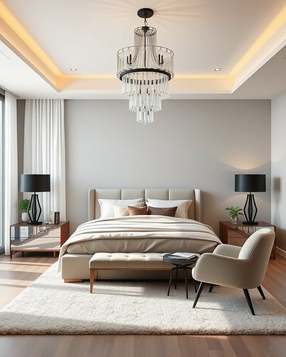statement lighting for elegance