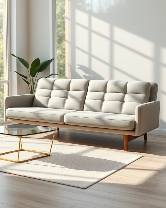 stylish adaptable futon sofas