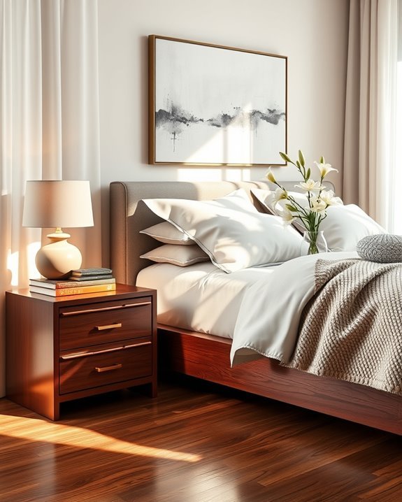 stylish and functional nightstands