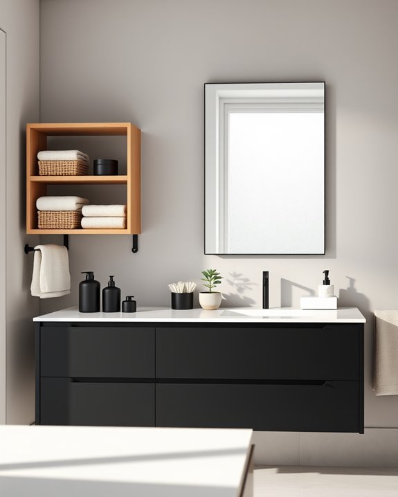 stylish bathroom storage solutions