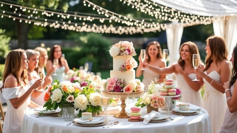stylish bridal shower celebrations