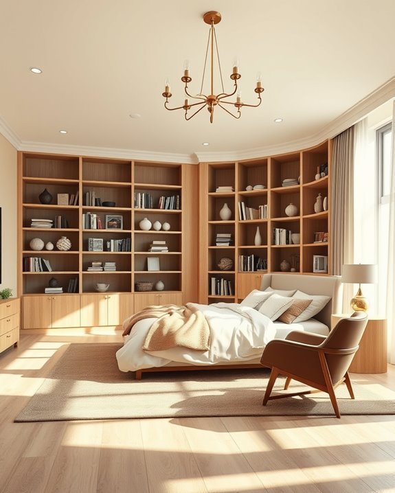 stylish built in bookshelf solutions