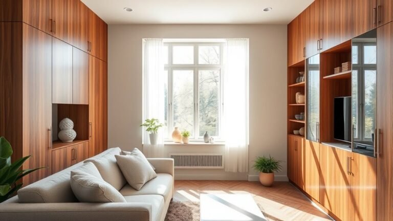 stylish built in cupboard designs