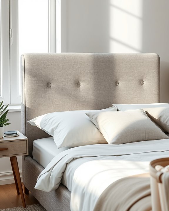 stylish comfortable upholstered backrest