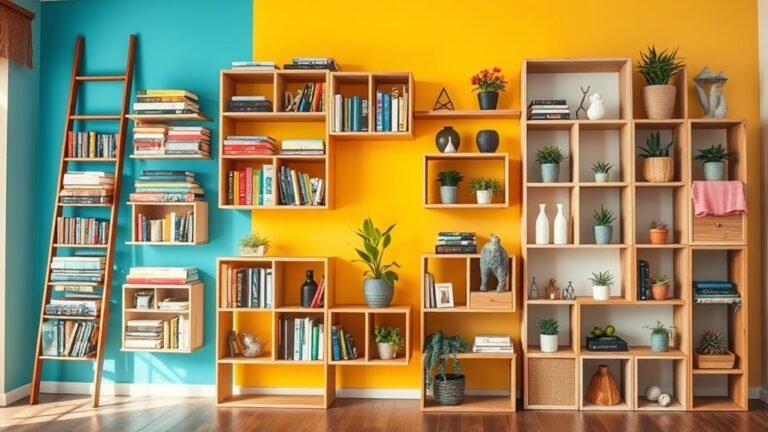 stylish diy bookshelf designs