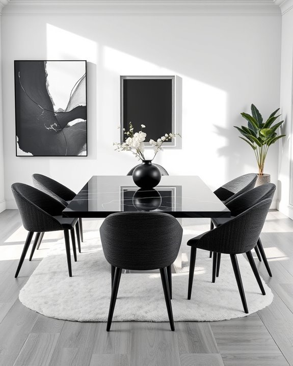stylish ergonomic dining chairs