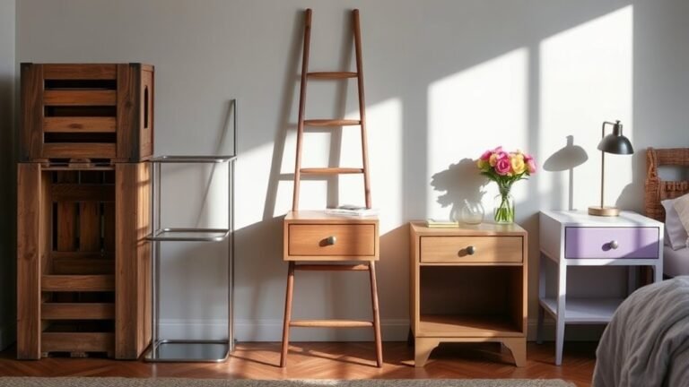 stylish functional bedside tables