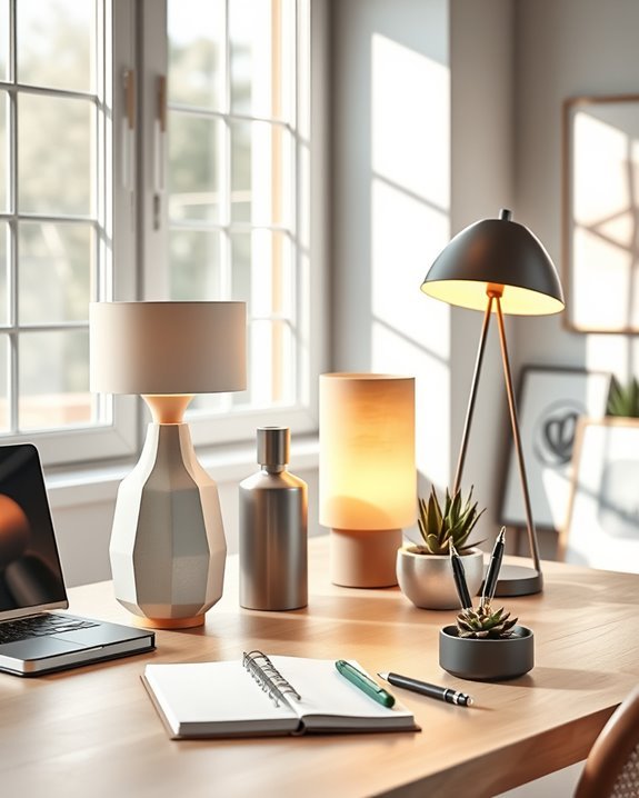 stylish functional office lighting
